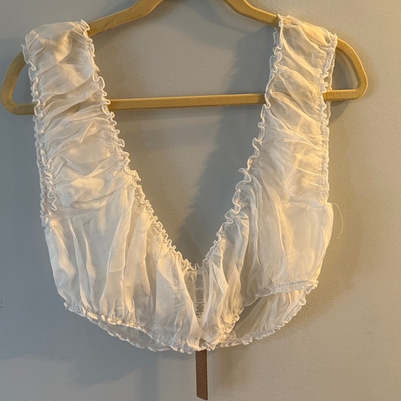 SKIMS White Sheer Intimate Top NWT size 2X - Picture 4 of 4